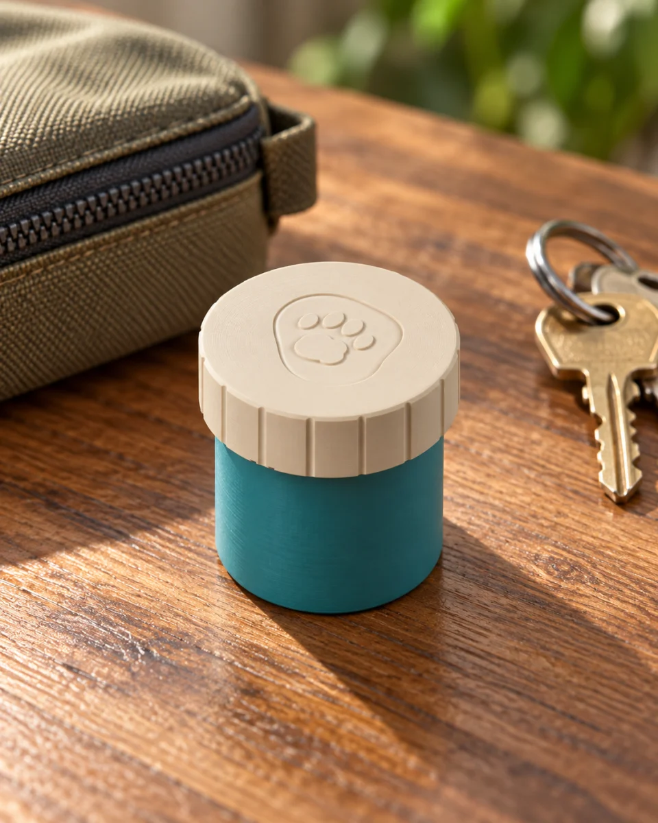Pocket Dose — illustrative product mockup