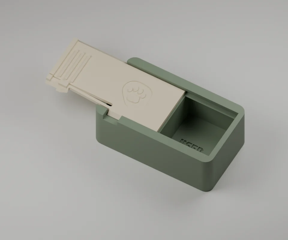 QuietPod — V2 design render