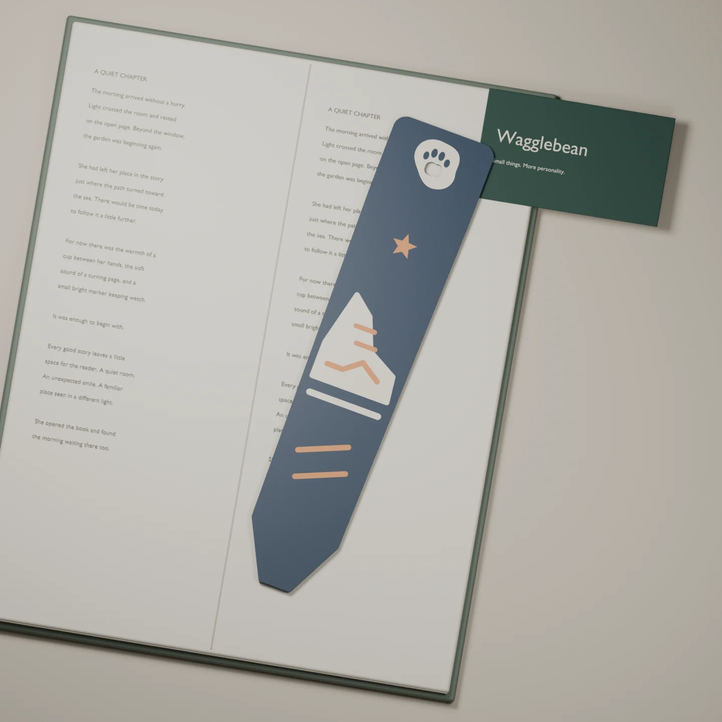 Running Personal Best bookmark — render of the printable design