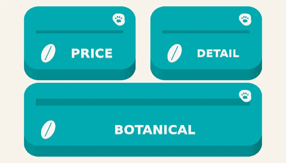 Botanical Market — Small-business Display Kits, digital design render