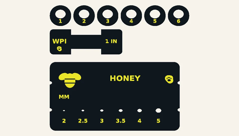 Honey Stitch — Knitting & Crochet Kits, digital design render
