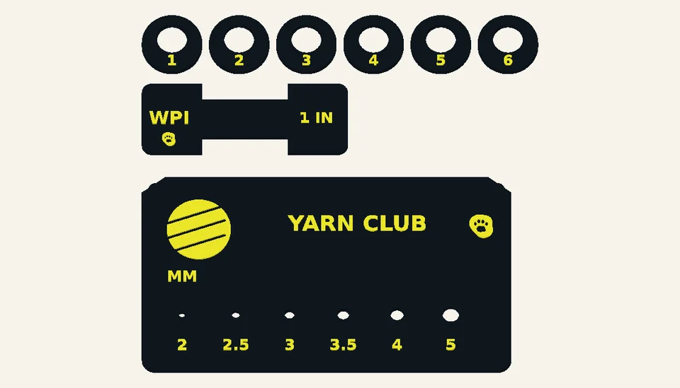 Yarn Club — Knitting & Crochet Kits, digital design render