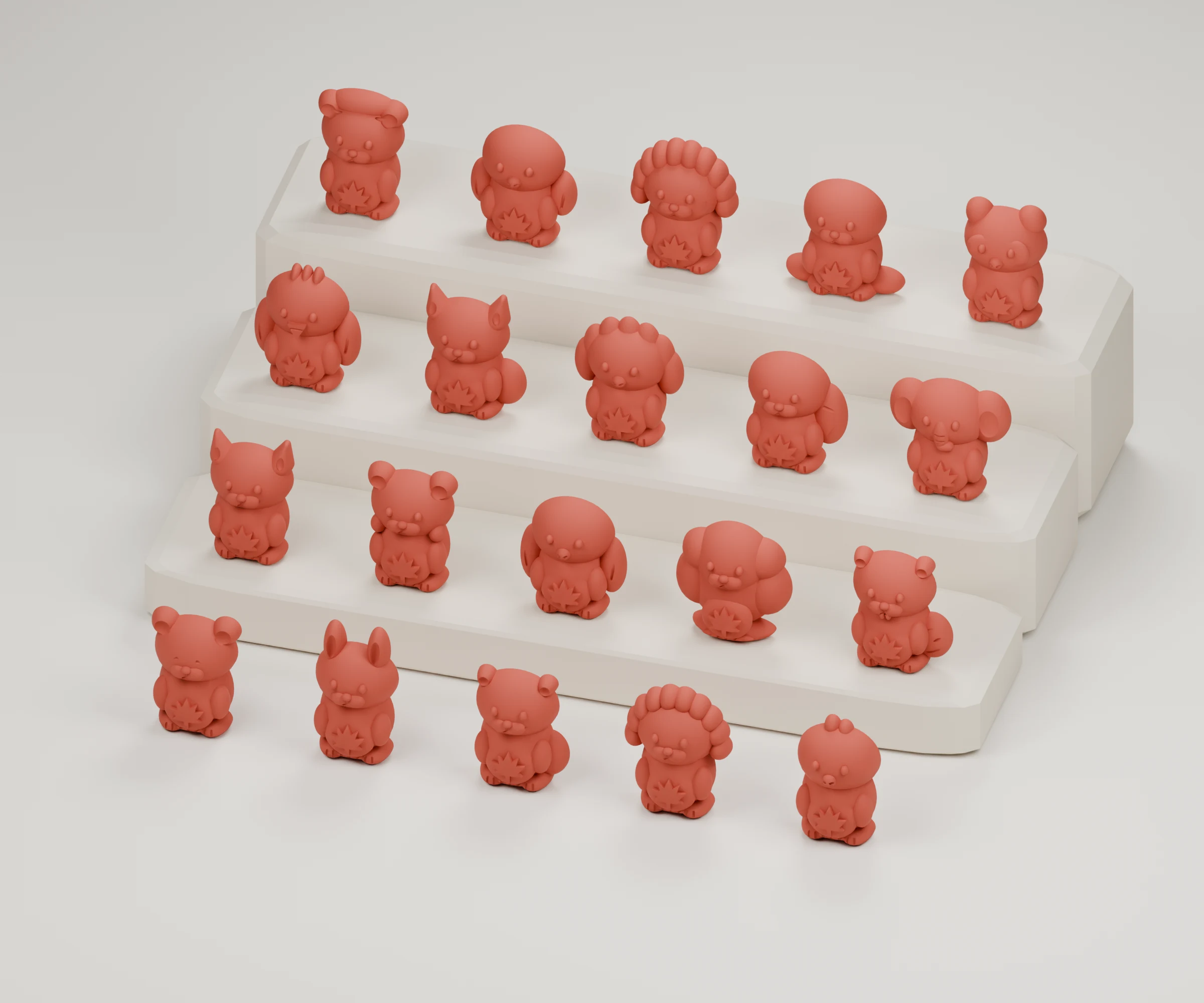 canada day — render of the supplied sculpted V2 geometry