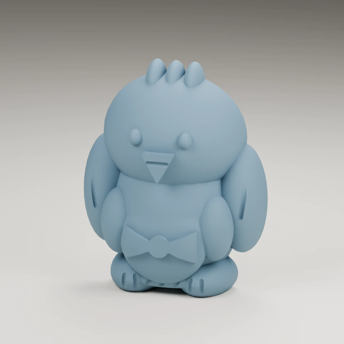 star eaglet — render of the supplied sculpted V2 geometry