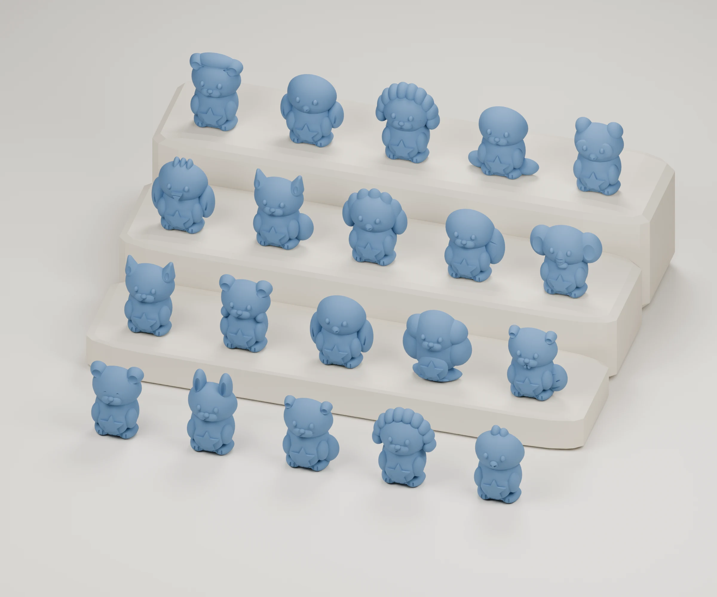 independence day — render of the supplied sculpted V2 geometry