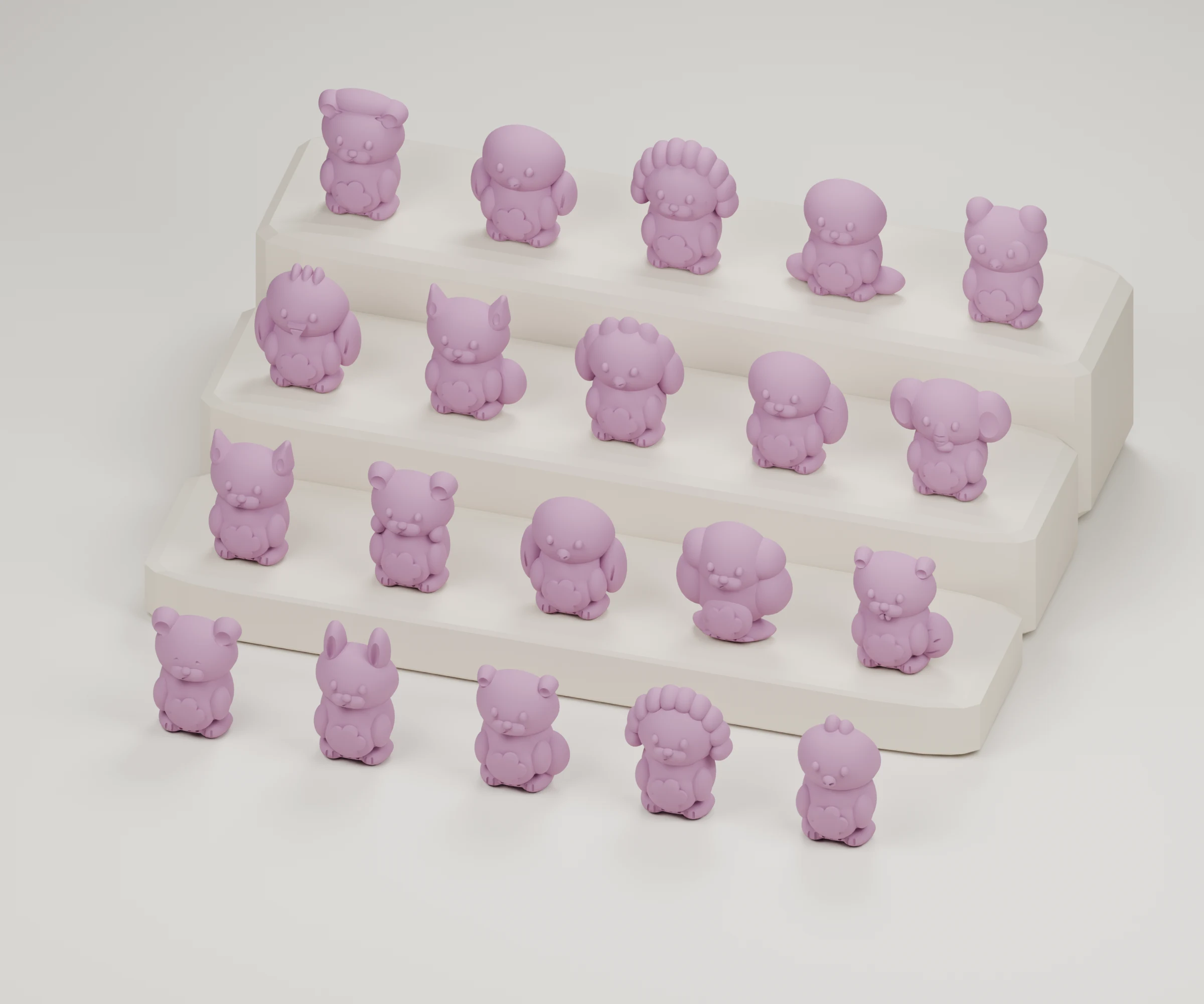 mothers day — render of the supplied sculpted V2 geometry