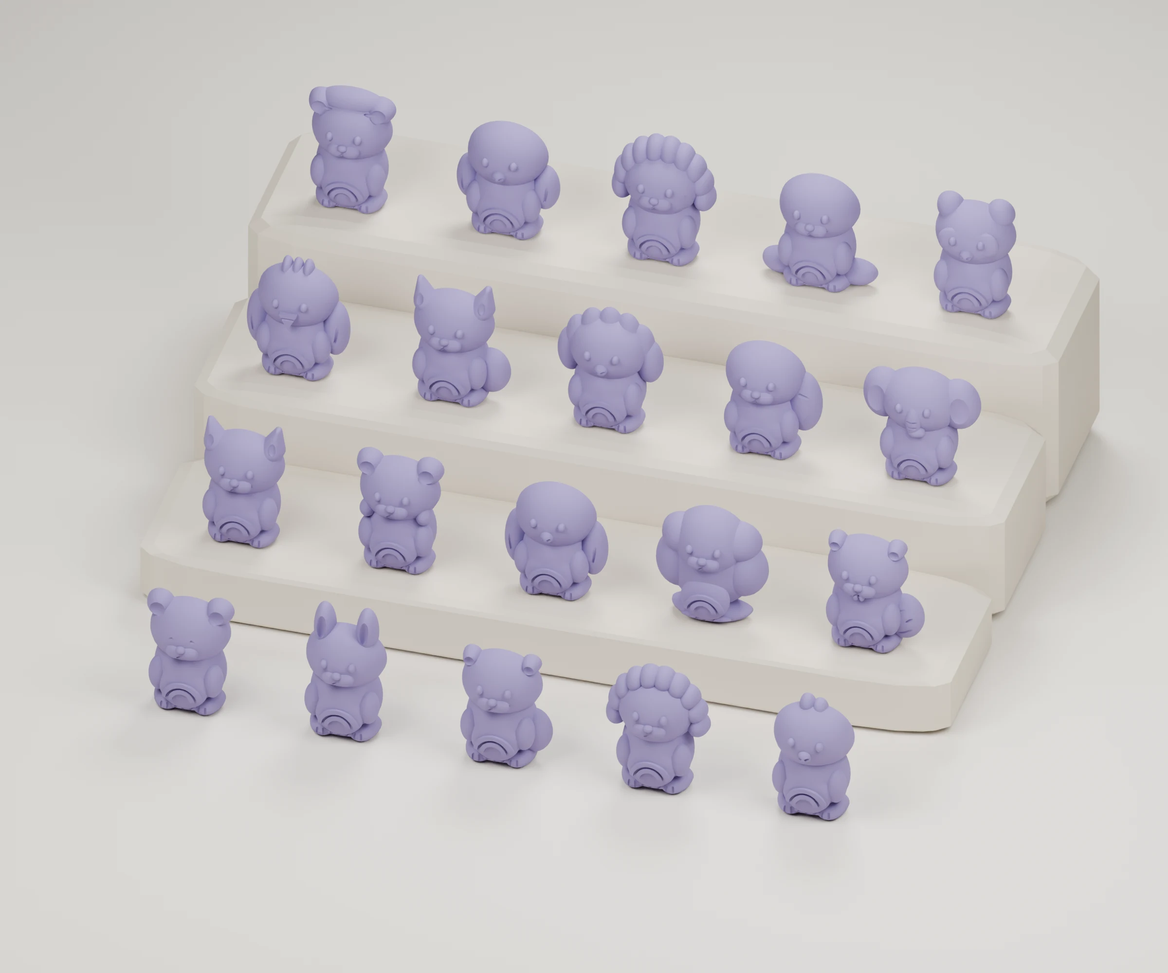 pride — render of the supplied sculpted V2 geometry