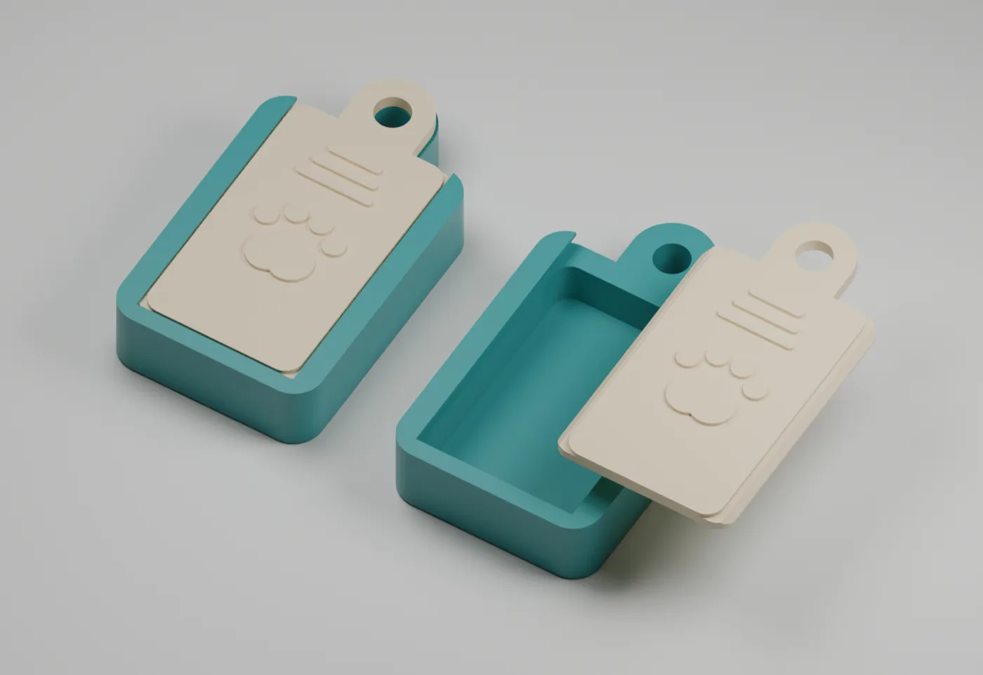 Wagglebean WaggleReserve emergency bag keychain case